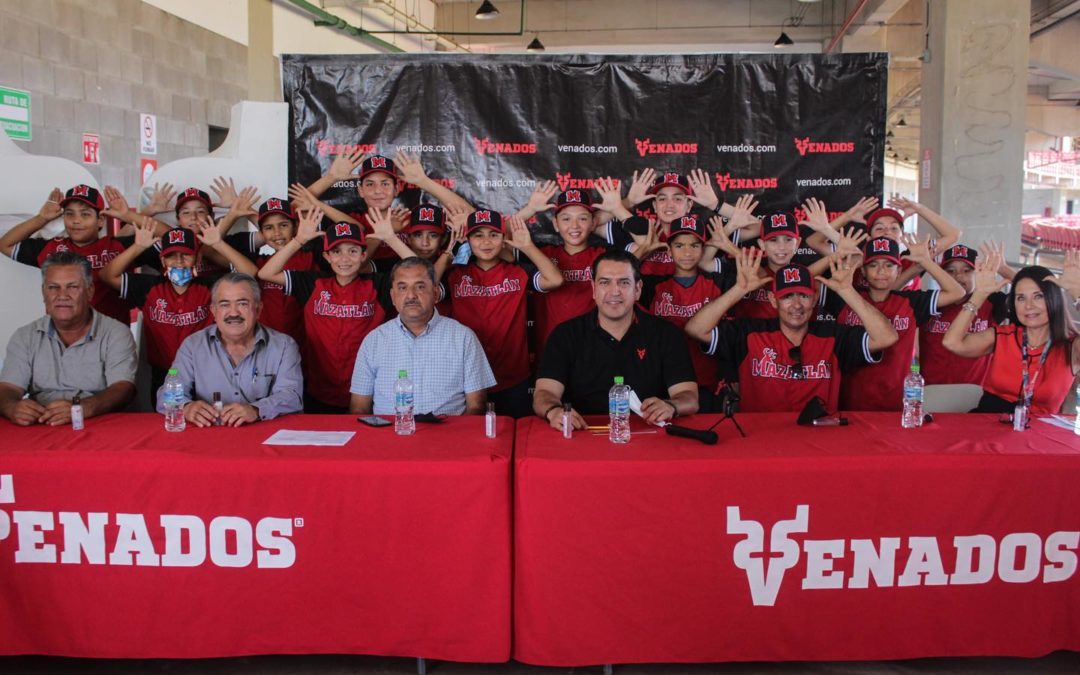 Venados de Mazatlán le desea éxito a los peloteritos de la Liga Mazatlán que estarán en la ‘MLB Cup 2022’